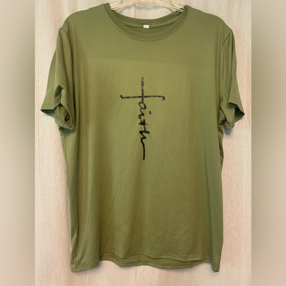Olive boutique tee